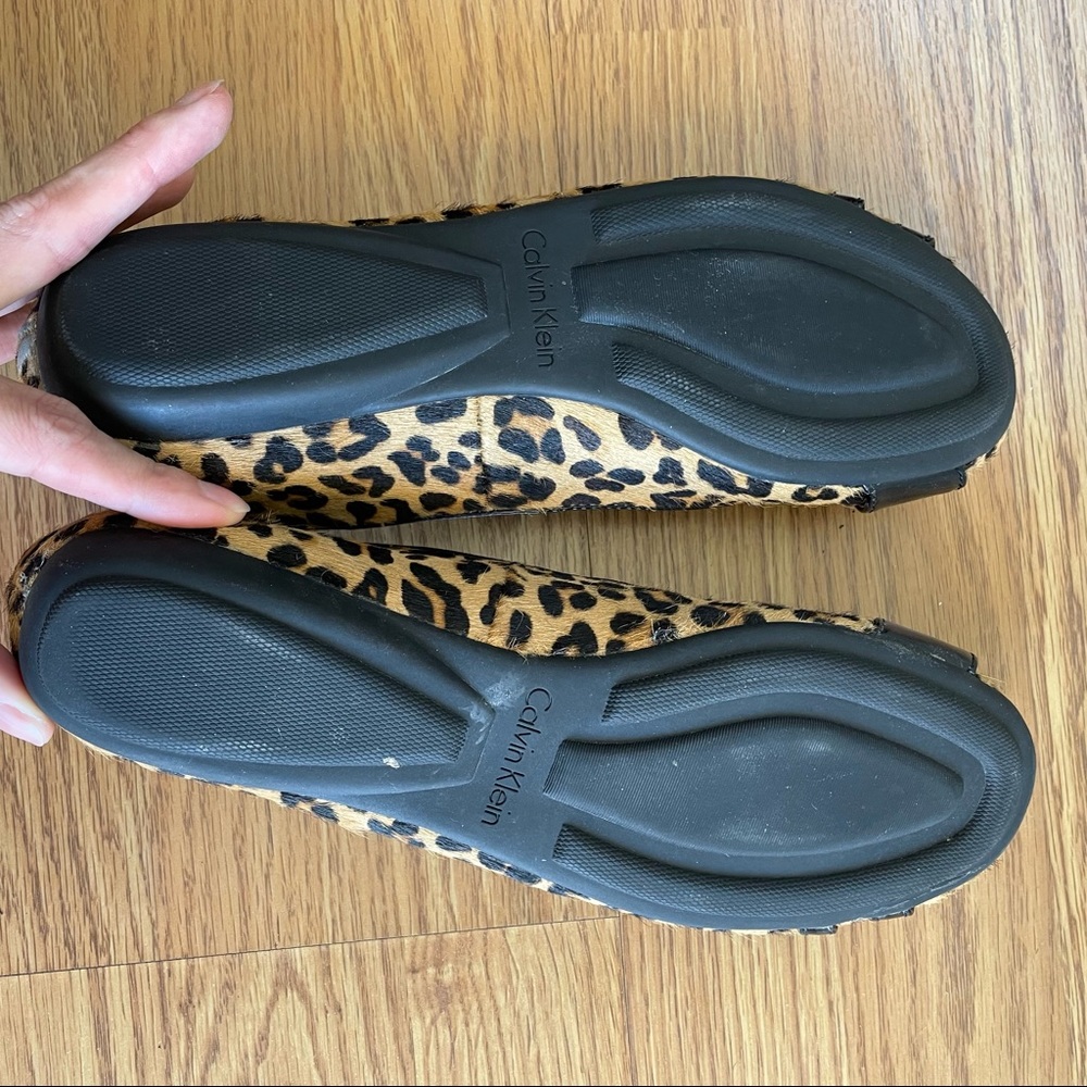 CALVIN KLEIN 🤎Animal Print Ballet Flats🐆 - Picture 5 of 11
